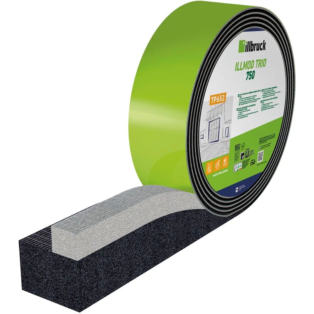 ILLBRUCK Fugendichtband TP652 illmod trioplex+ 58/XL 3m