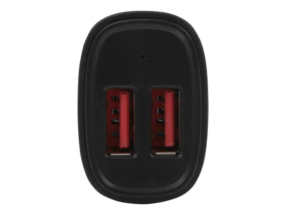 StarTech.com Dual Port USB KFZ Ladegerät - 24W/4.8 - Weiß - 2 Port USB Autoladegerät - Auto-Netzteil - 24 Watt - 4.8 A - 2 Ausgabeanschlussstellen (USB)