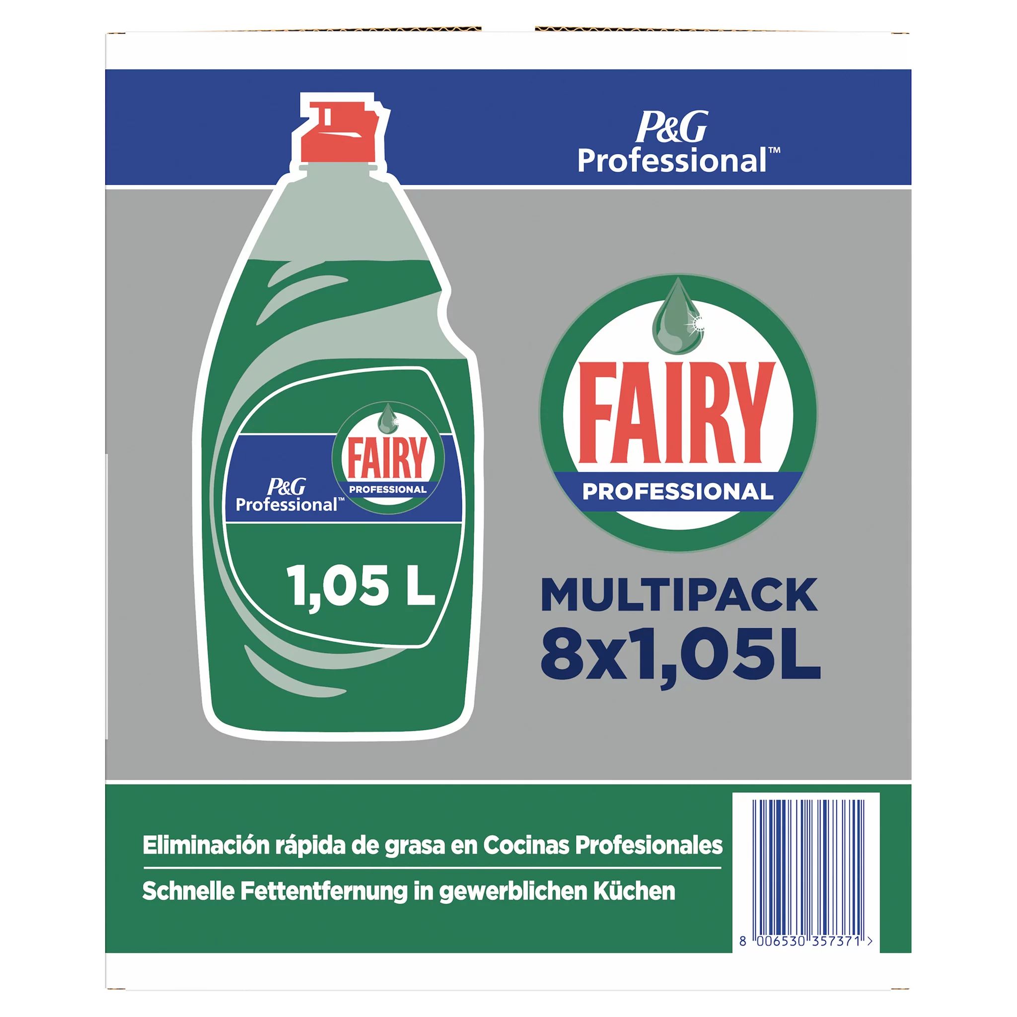 Fairy Professional Handspülmittel 8x1,050 Liter Multipack
