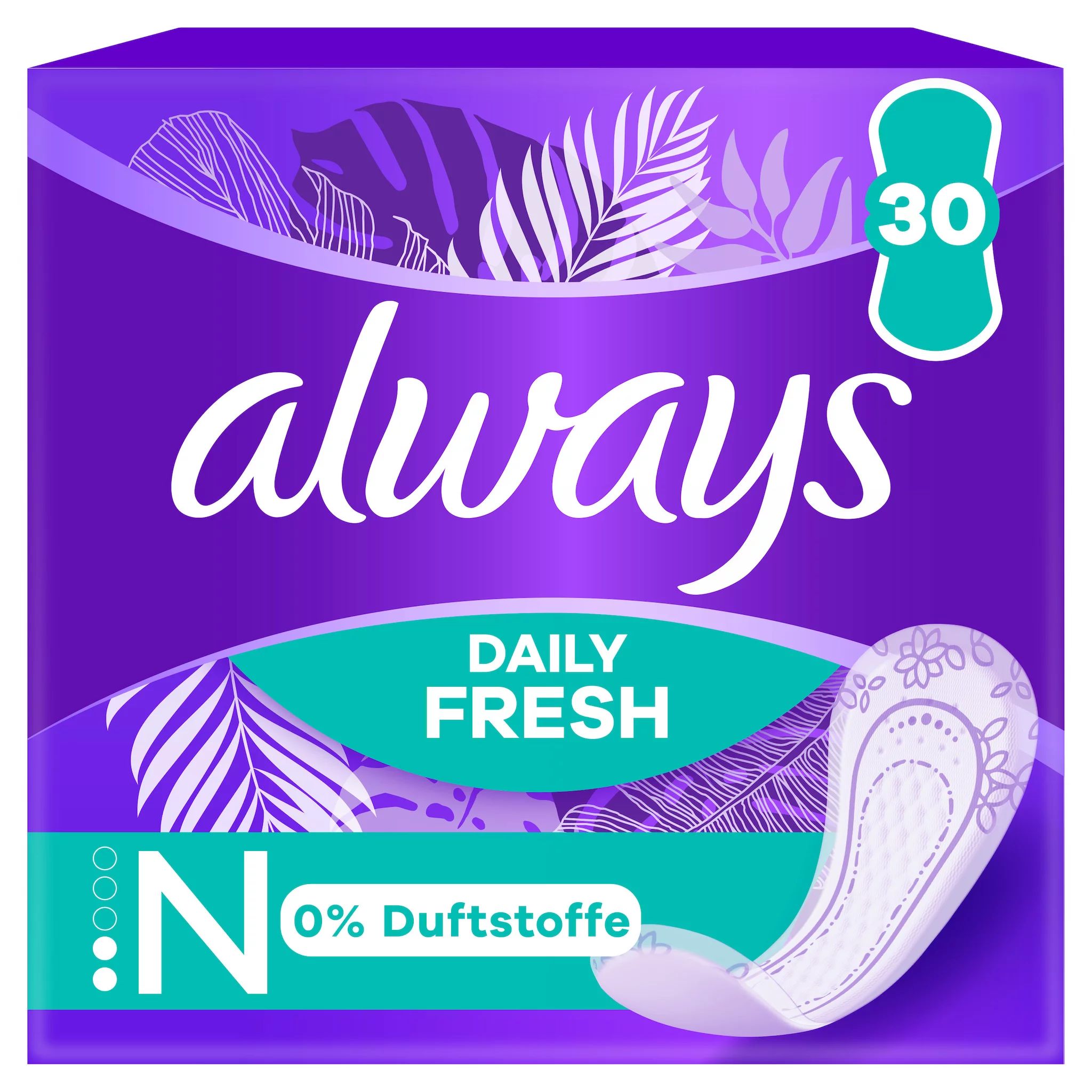 always Daily Fresh Normal ohne Duft 30