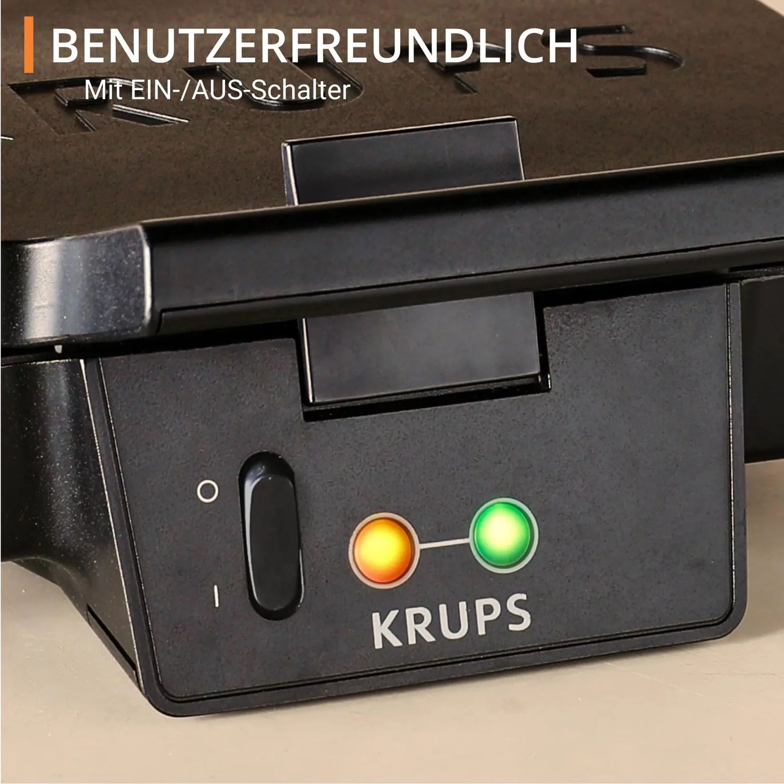 Krups Sandwichmaker FDK461 3er Form