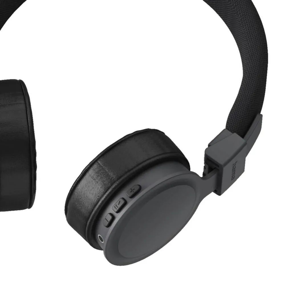 Hama Bluetooth®-Kopfhörer "Freedom Lit III", On-Ear, faltbar, mit Mikrofon, Schw