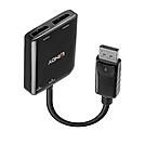 Lindy Video-/Audio-Splitter - MST Hub - 2 x DisplayPort