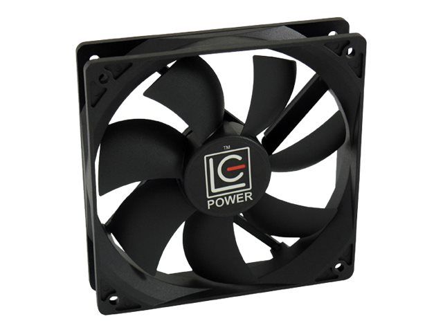 LC-Power Gehäuselüfter - 120 mm - Schwarz