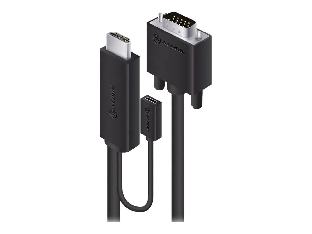 Alogic SmartConnect Series - Videokabel - HDMI, Mikro-USB Typ B (nur Strom)