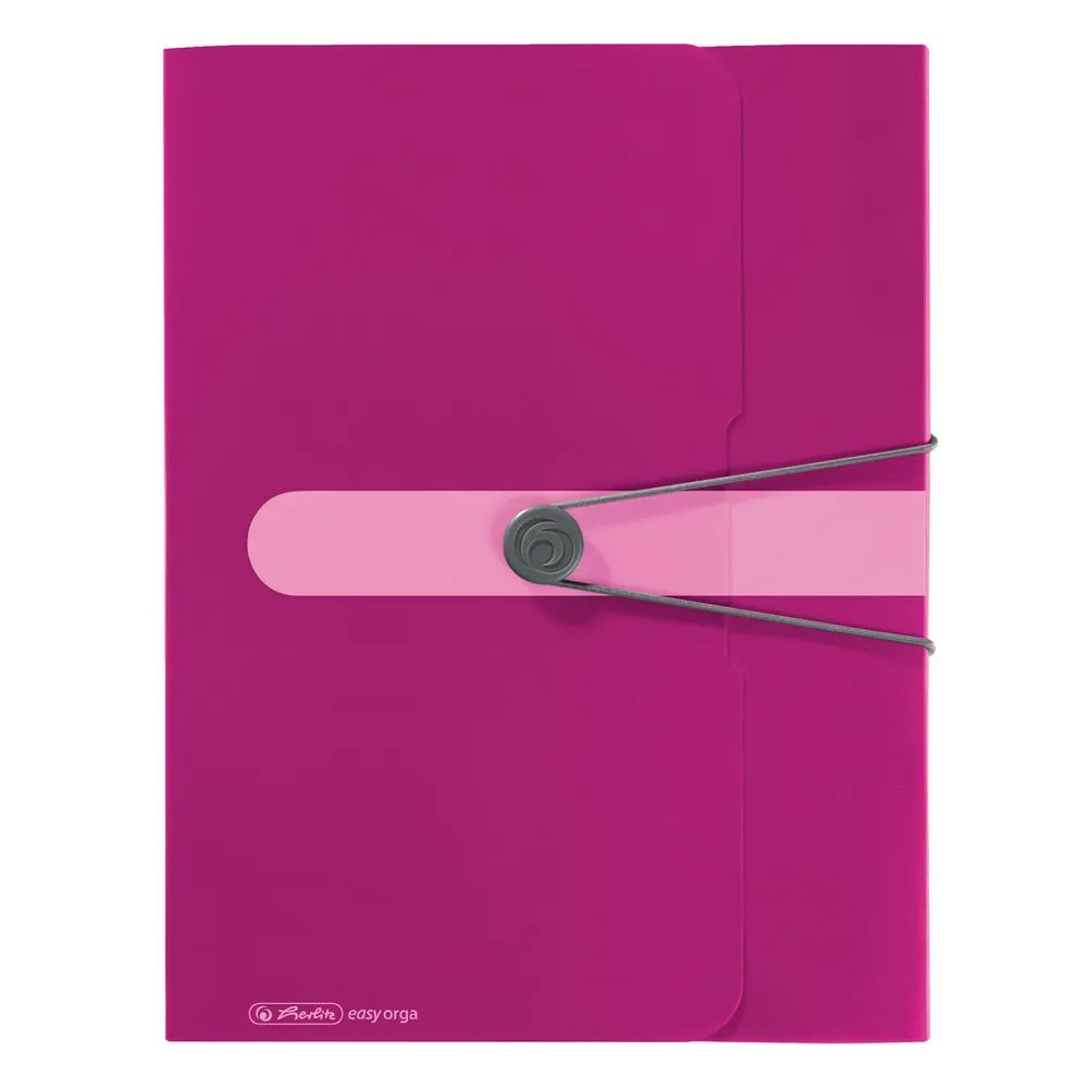 herlitz Sammelbox A4 PP opak beere 4cm easy orga to go