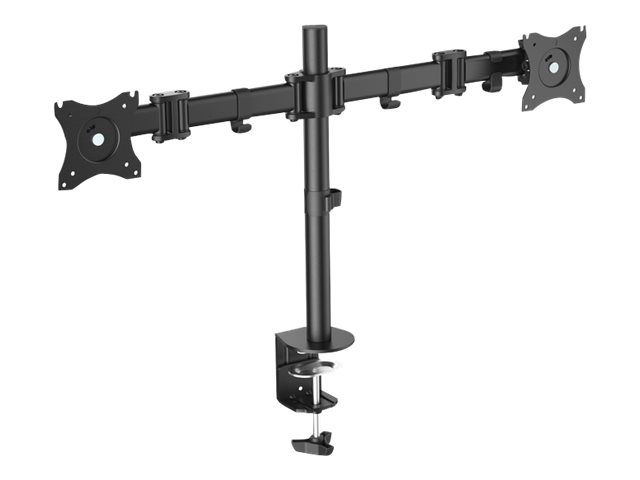 DIGITUS Dual Monitorhalter mit Klemmbefestigung
