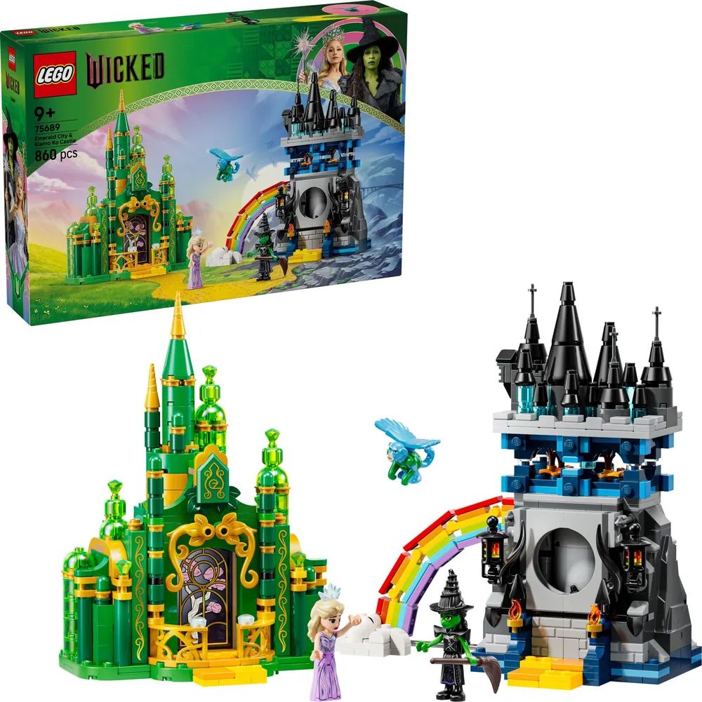 LEGO 75689 Wicked Emerald City & Kiamo Ko Castle