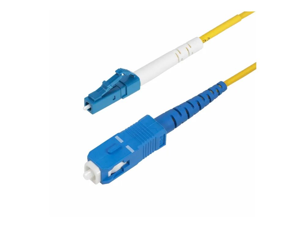 StarTech.com 5m (16.4ft) LC to SC (UPC) OS2 Single Mode Fiber Cable - Patch-Kabel - LC/UPC Einzelmodus (M)