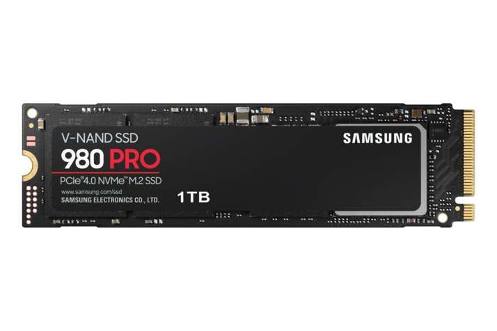 Samsung 980 PRO MZ-V8P1T0BW - 1 TB SSD - intern - M.2 2280 - PCI Express 4.0 x4 (NVMe)