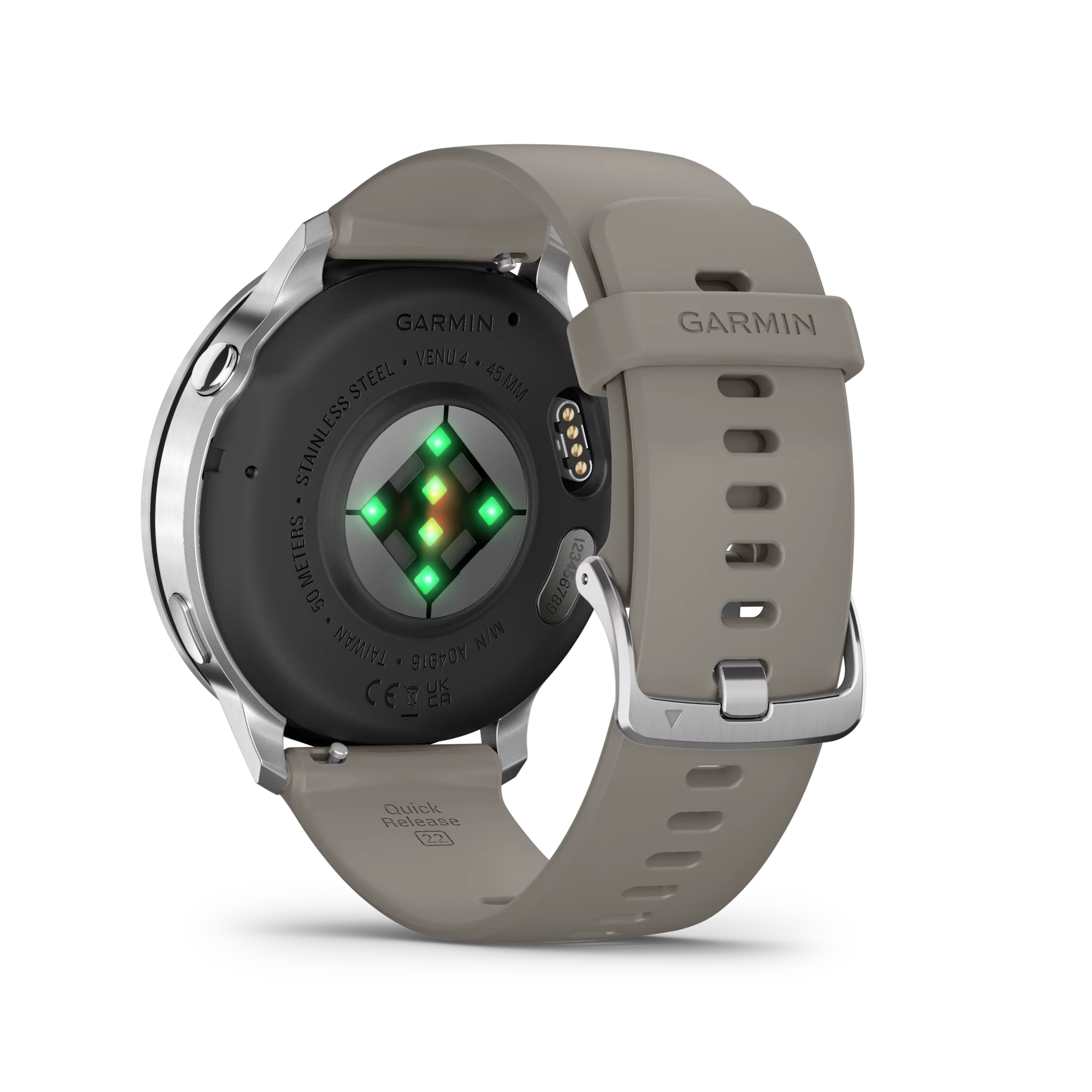 Garmin Venu 4, Schwarz/Silber, 45mm