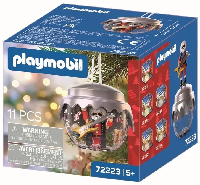 Playmobil Weihnachtskugel Rockstar