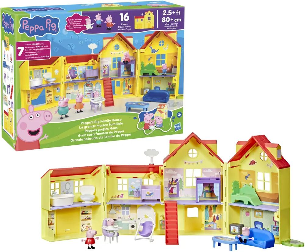 Hasbro European Trading B.V. PEP Peppas großes Haus Spielset