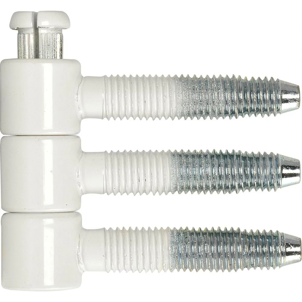 SFS Steckband 3-tlg. ø 14,5 mm, Höhe 40,5 mm, Stahl weiß beschichtet