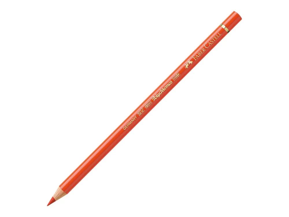 FABER-CASTELL Polychromos - Farbstift - Dark Cadmium Orange