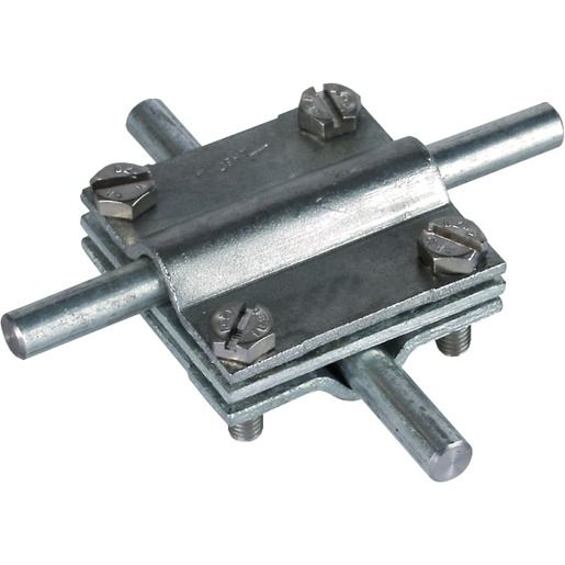 Dehn KREUZKLEMME 3-TLG.RD/RD,FL/FL / DEHN 314.310 314310