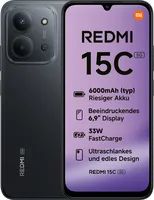 Xiaomi Redmi 15C 5G - 5G Smartphone - Dual-SIM - RAM 4 GB / Interner Speicher 128 GB - microSD slot - 6.9" - 1600 x 720 Pixel (120 Hz)