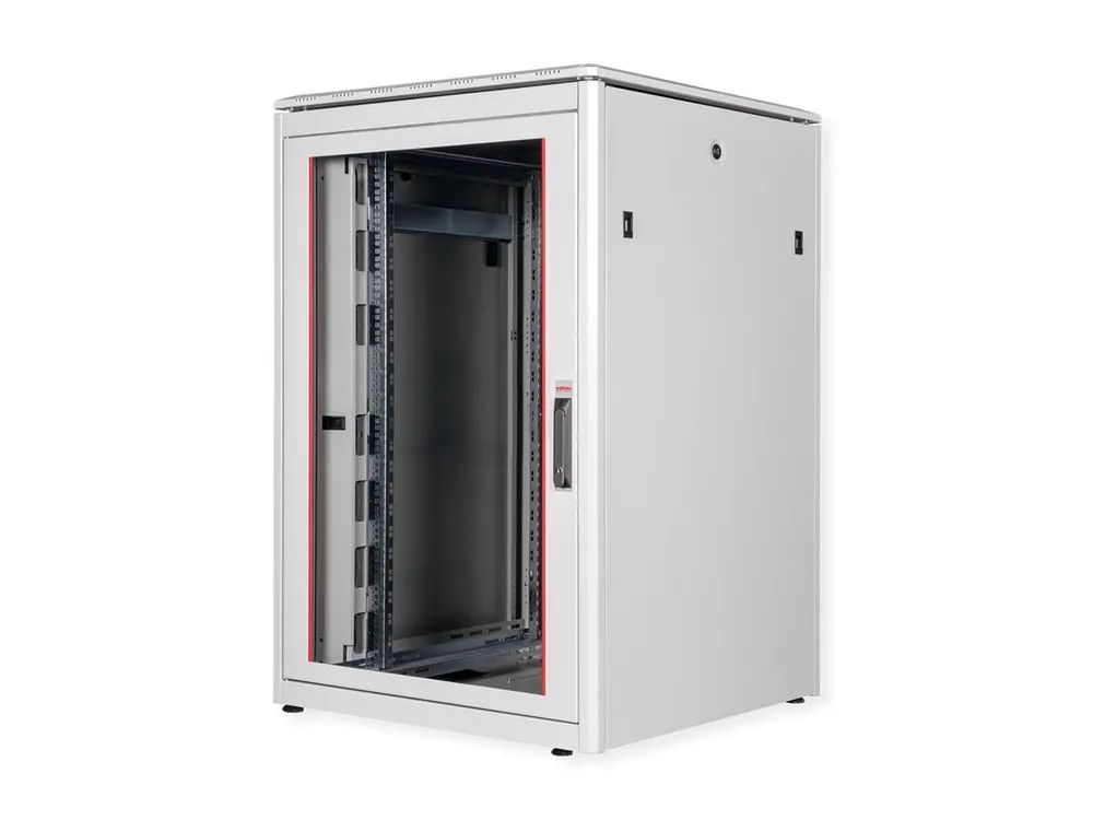 ROLINE Pro - Schrank Netzwerkschrank - RAL 7035, Hellgrau - 22U - 48.3 cm (19")