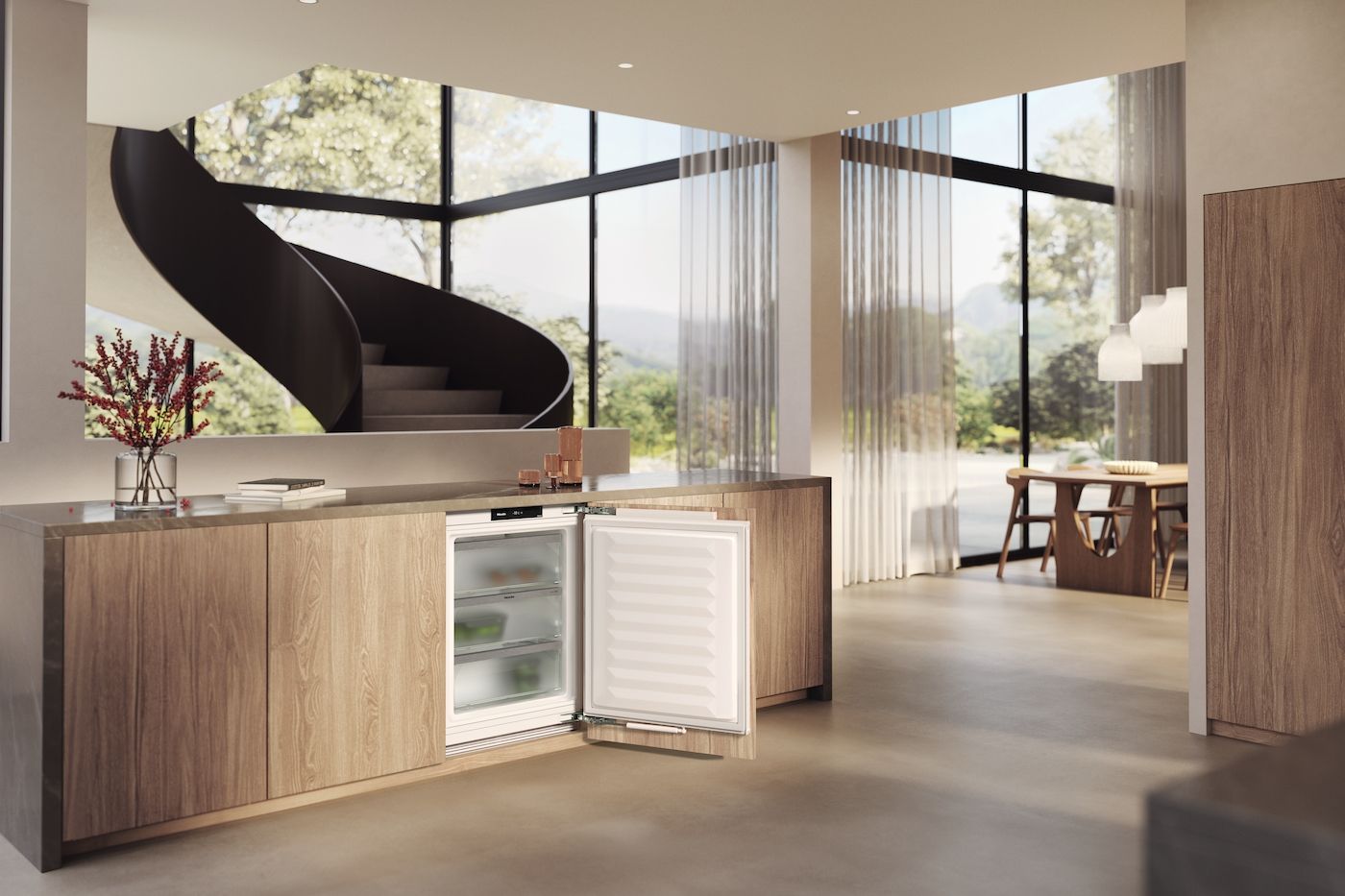 Miele FNUS 7140 C Unterbau-Gefrierschrank vollintegrierbar