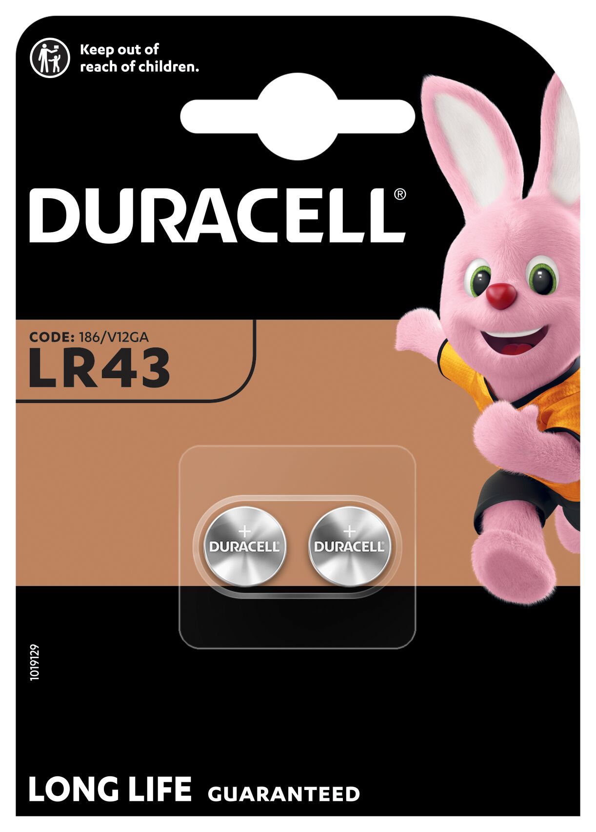 Duracell LR43, 2 Stück