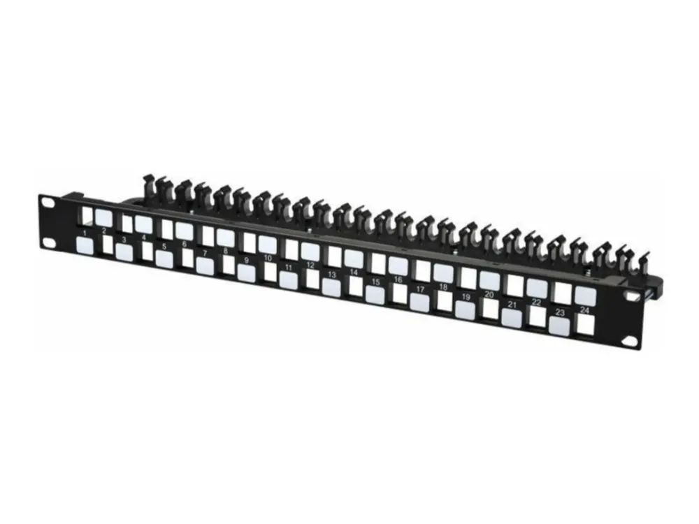Lanview Patch Panel - Rack montierbar - CAT 5e/6/6a - UTP - RJ-45 X 24 -