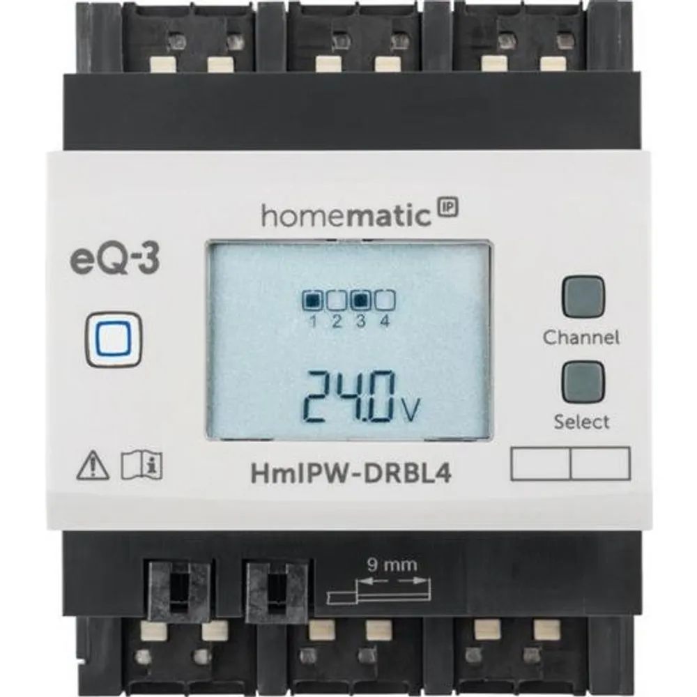 Homematic WIRED JALOUSIEAKTOR 4FACH REG / HOMEMA EQ-152431A0