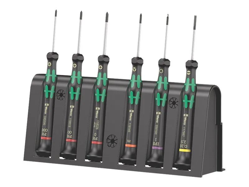 Wera Series Kraftform Micro 2050/6 - Schraubendrehersatz