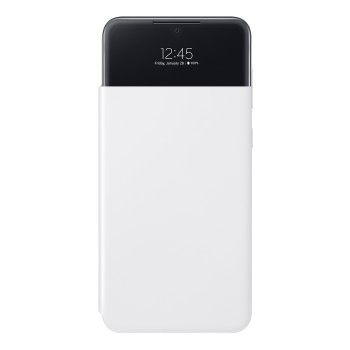 Samsung S View Wallet Cover "EF-EA336" für Galaxy A33 5G, Weiß