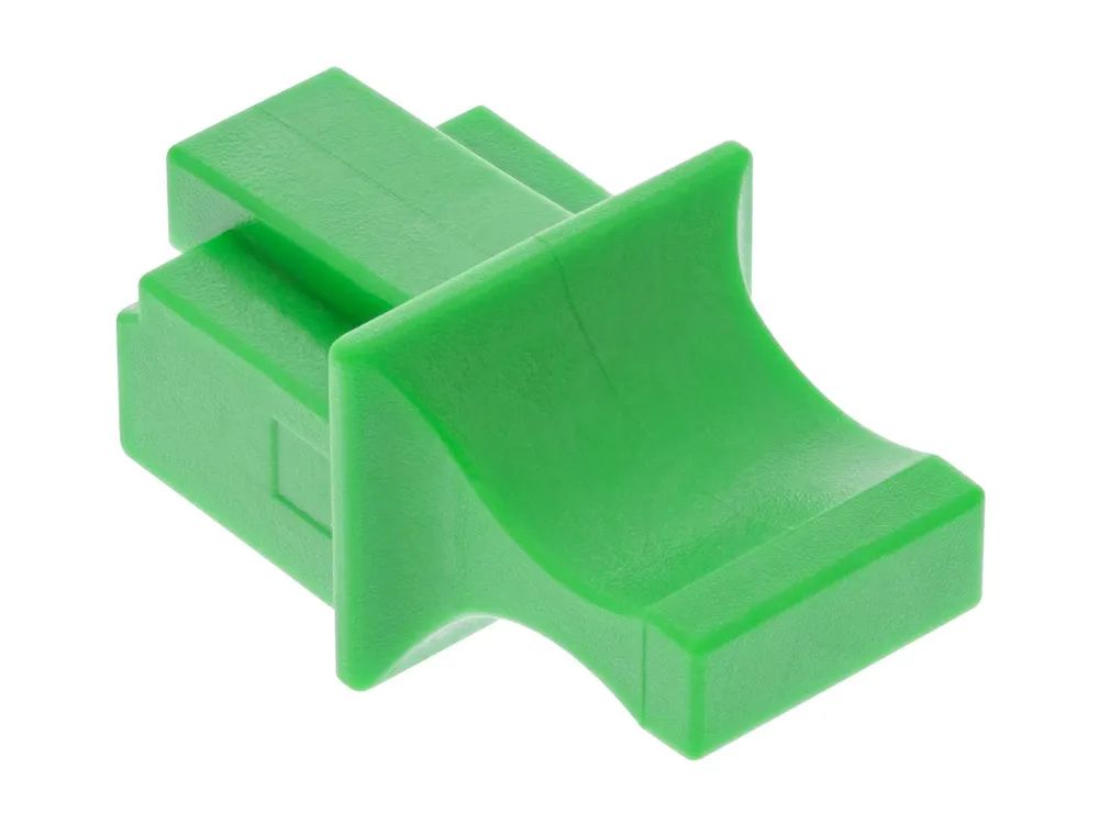 InLine Staubschutzkappen für RJ45 Buchsen - grün - 10 Stück