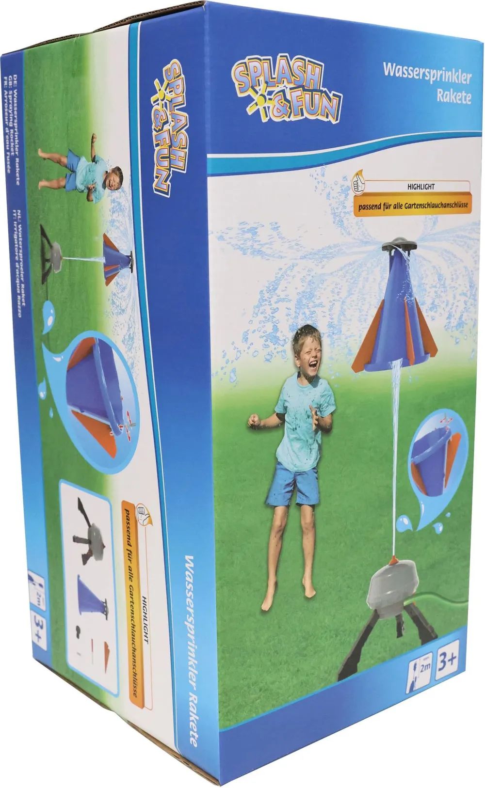 VEDES Großhandel GmbH - Ware SF Wassersprinkler Rakete Höhe 35 cm