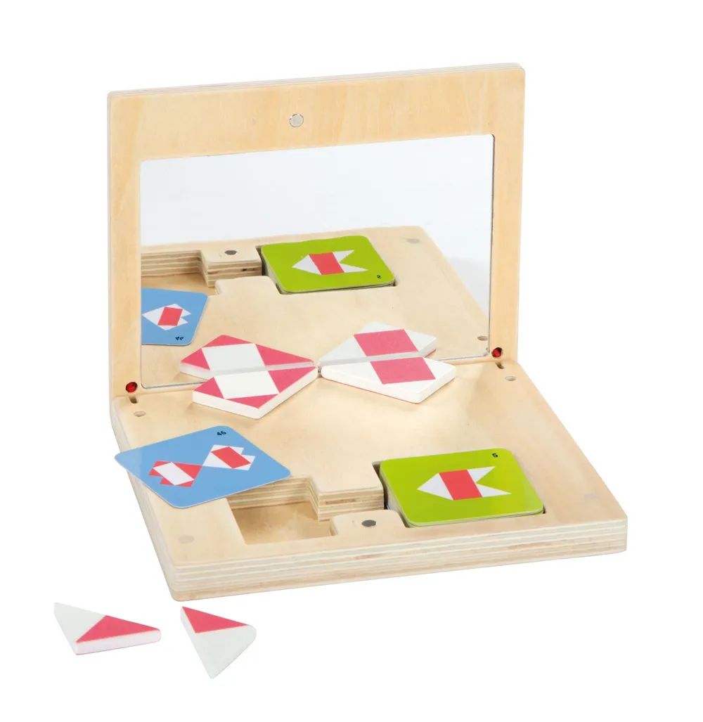 small foot GmbH&Co. KG Symmetriespiel mit Spiegel ''Educate