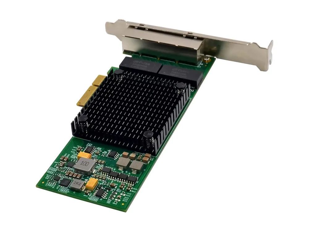 InLine Quad Gigabit Netzwerkkarte - 4x RJ45 1 Gb/s - PCIe x4