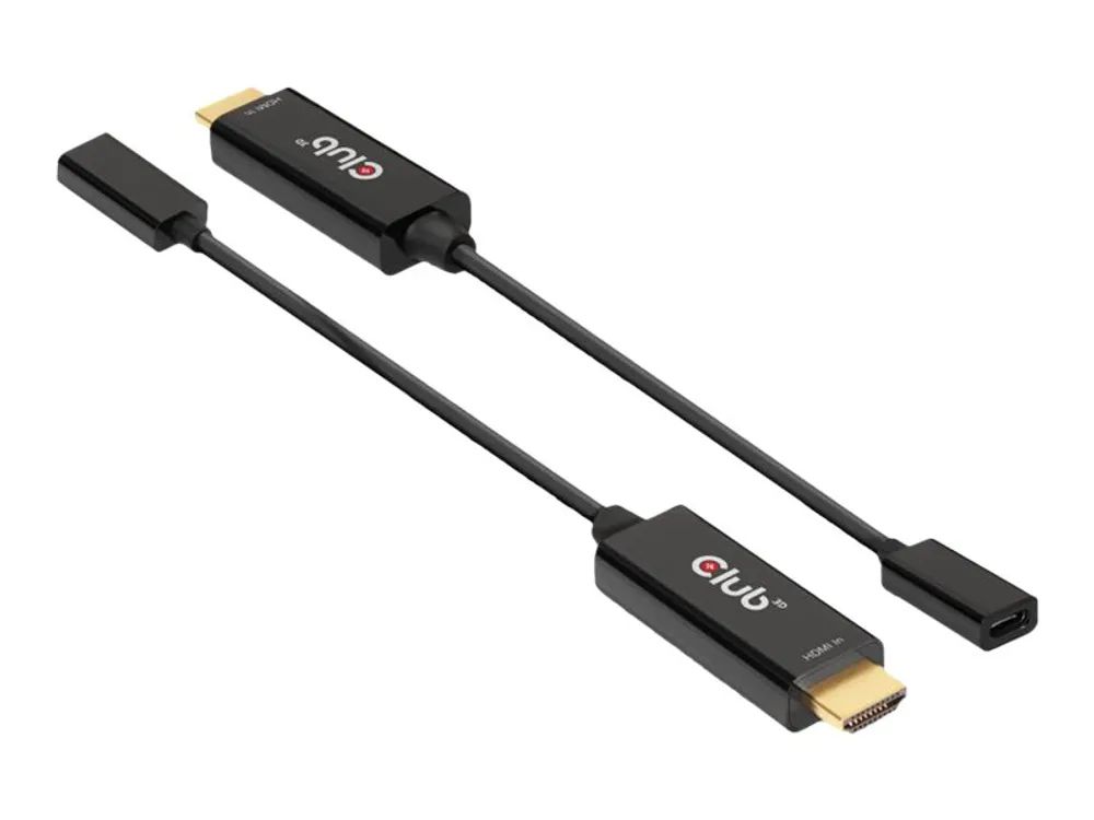 Club 3D Adapterkabel - HDMI männlich zu 24 pin USB-C weiblich
