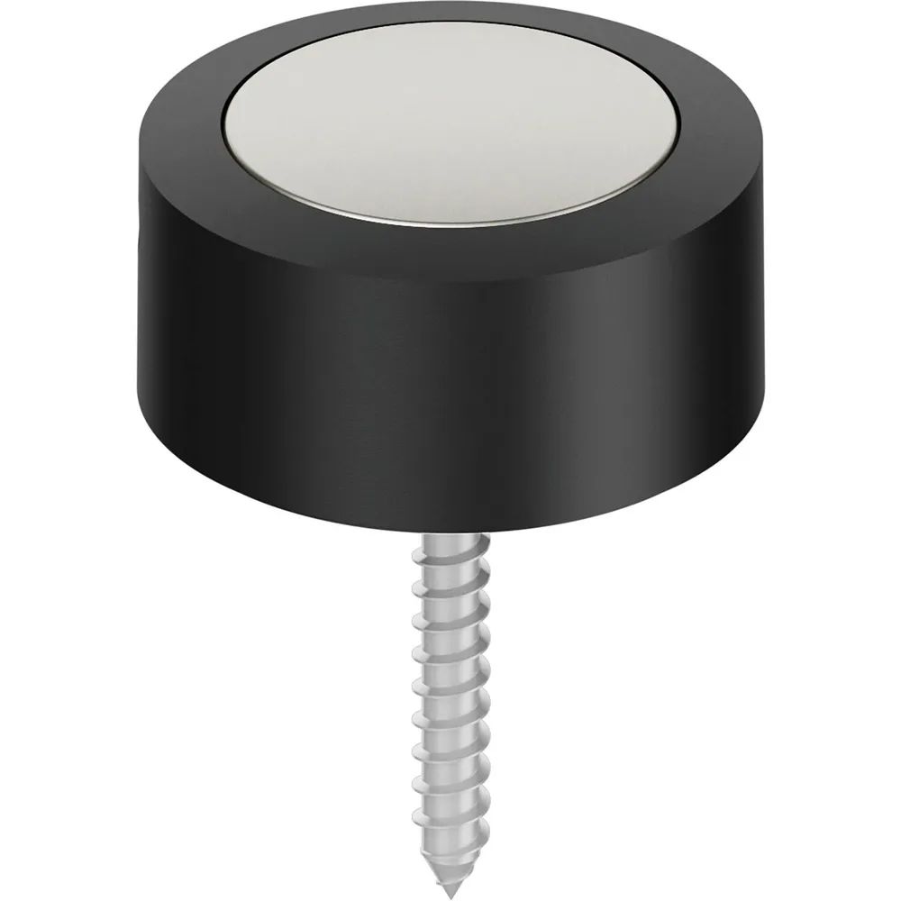 FSB Bodentürpuffer 38 3878 ø 48 mm, Höhe 24 mm, Aluminium silber eloxiert