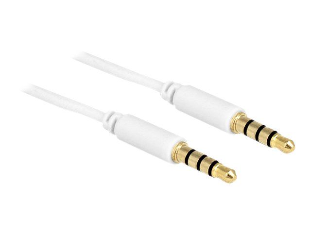 Delock Headset-Kabel - 4-poliger Mini-Stecker männlich zu 4-poliger Mini-Stecker männlich