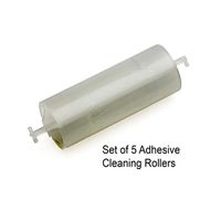 Zebra Druck klebende Reinigungsrolle (Packung mit 5)