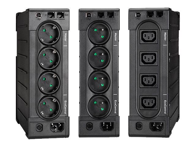 Eaton Ellipse PRO 850 - USV - Wechselstrom 230 V - 510 Watt - 850 VA - 9 Ah - USB - Ausgangsanschlüsse: 4 - 2U - 48.3 cm (19")