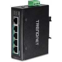 TRENDnet TI-PG50 - Unmanaged - Gigabit Ethernet (10/100/1000) - Vollduplex - Power over Ethernet (PoE) - Rack-Einbau - Wandmontage
