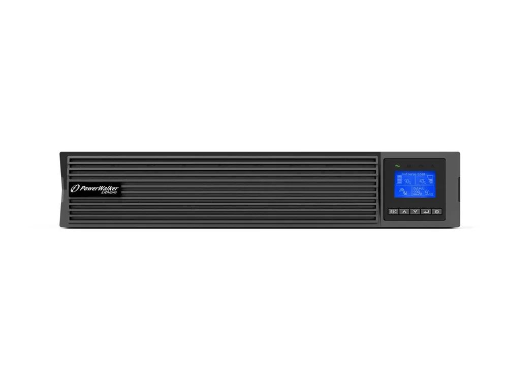 BlueWalker VFI 2000 LICR IoT schwarz 2 Höheneinheiten - (Offline-) USV - Rack-Modul
