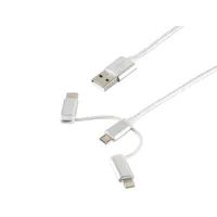 ShiverPeaks BS14-50067 - 1 m - USB A - Micro-USB B - USB 2.0 - 0,48 Gbit/s - Weiß