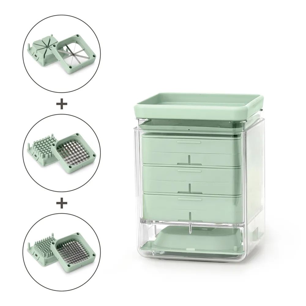 Brabantia Tasty+ Kartoffelschneider - Jade Green