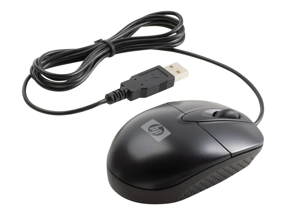 HP Optical USB Travel Mouse - Maus - optisch