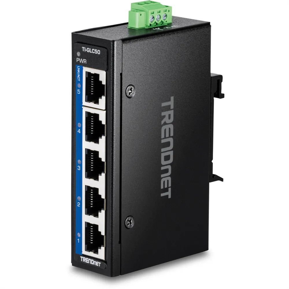 TRENDnet TI-GLC50 - Version V1.xR - Switch - industrial, mini