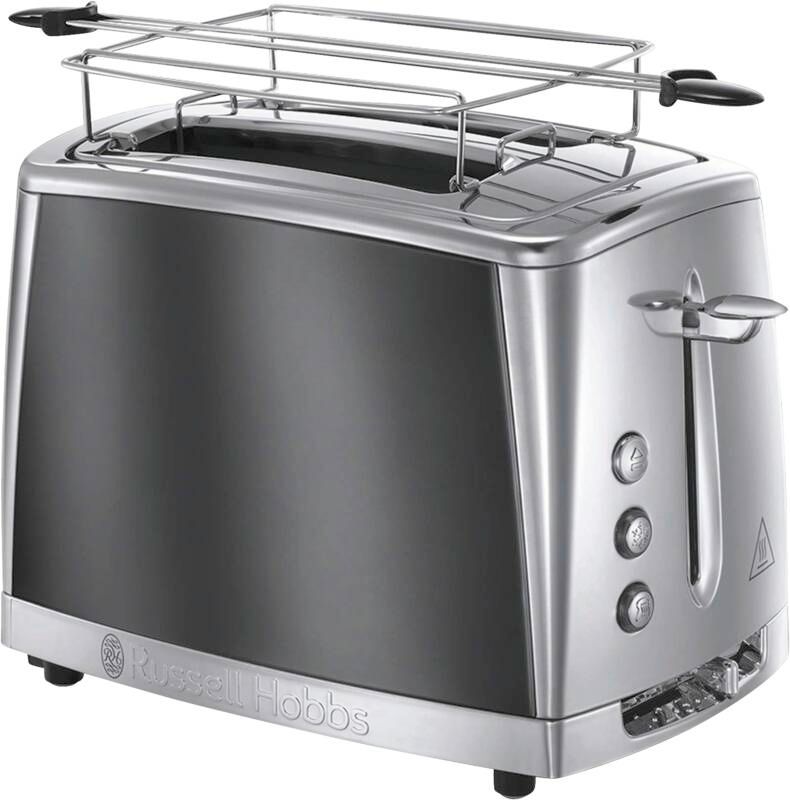 Russell Hobbs Luna Moonlight Grey Toaster