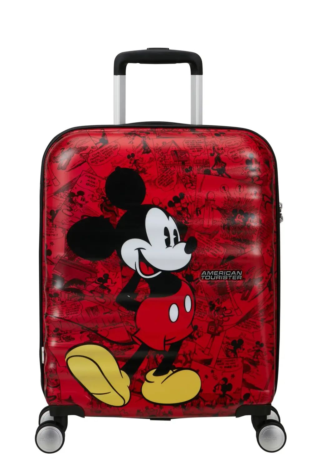 AMERICAN TOURISTER WAVEBREAKER SPIN.55/20, MICKEY COMICS RED