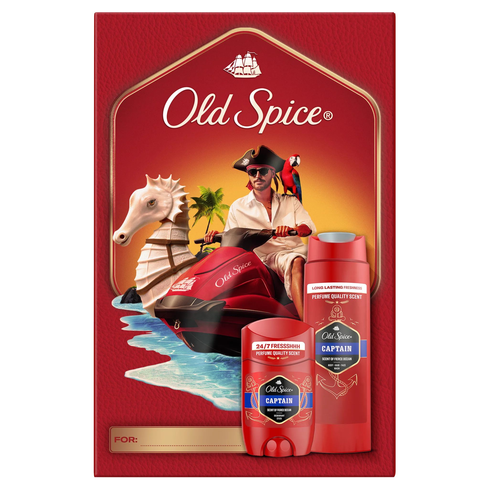 Old Spice Geschenkset Modern Captain (Stick, SG)