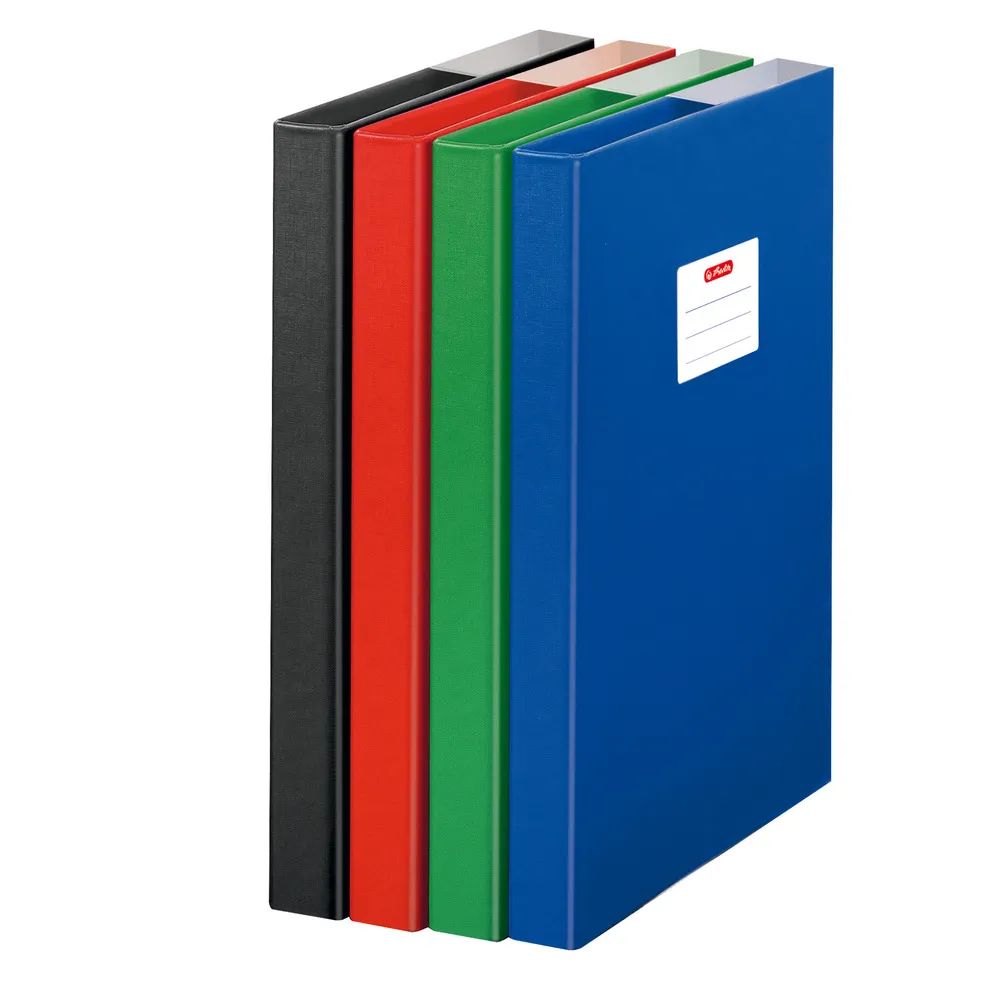 herlitz Heftbox A4 PP farbig sortiert