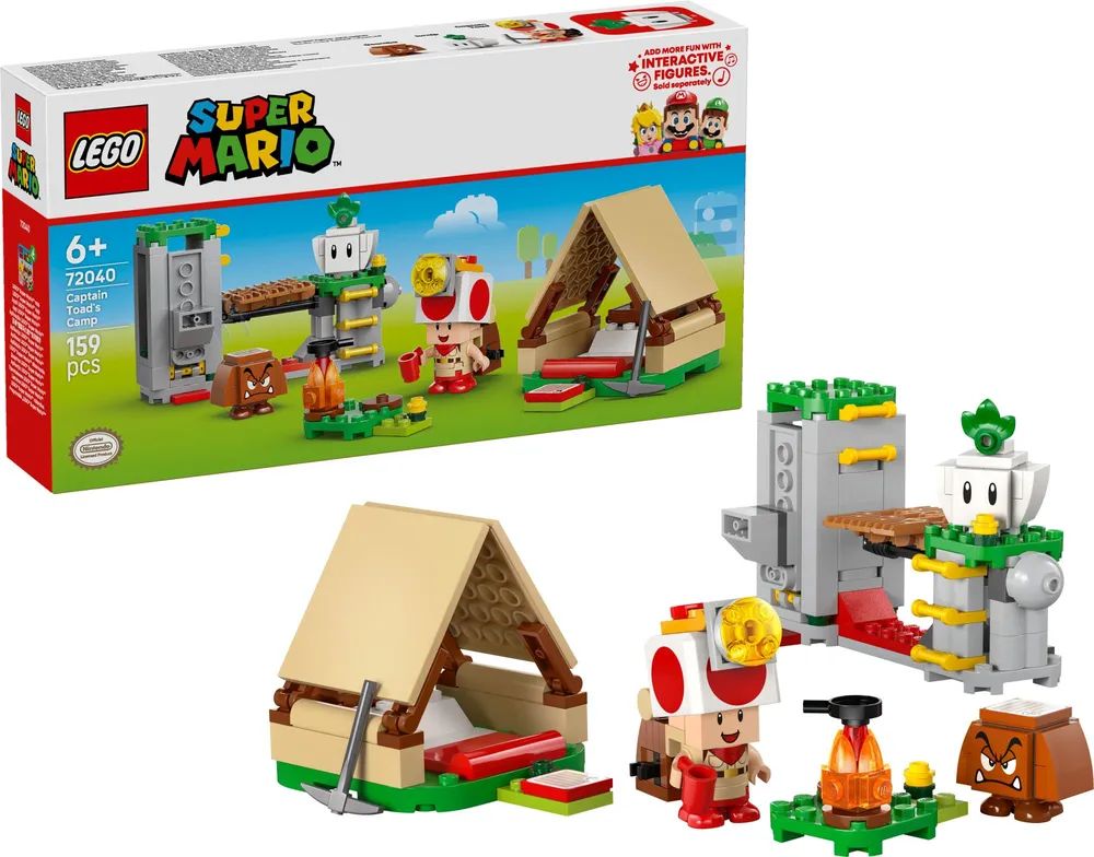 LEGO 72040 Kapitän Toad-Camp
