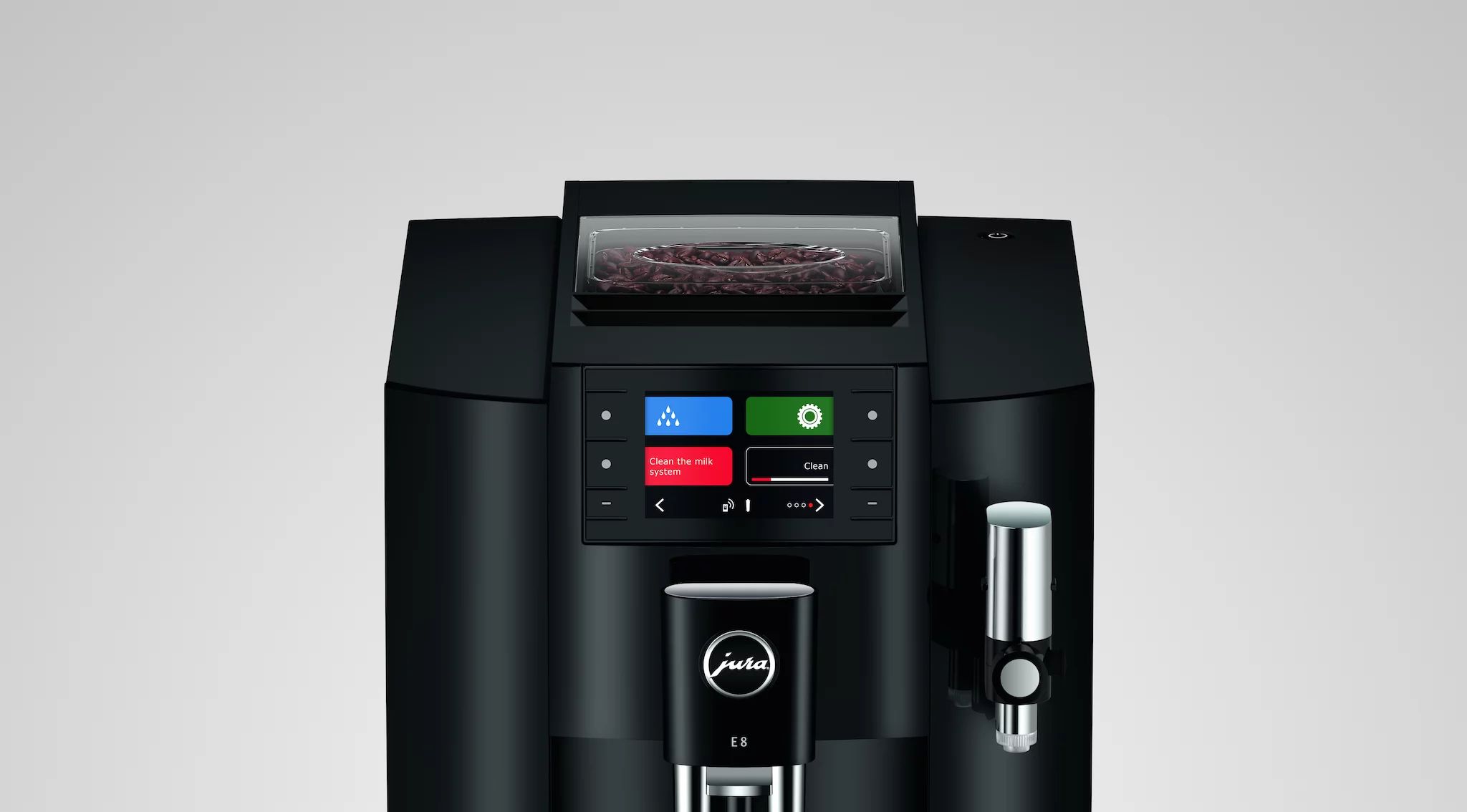 Jura E8 EC, Piano Black