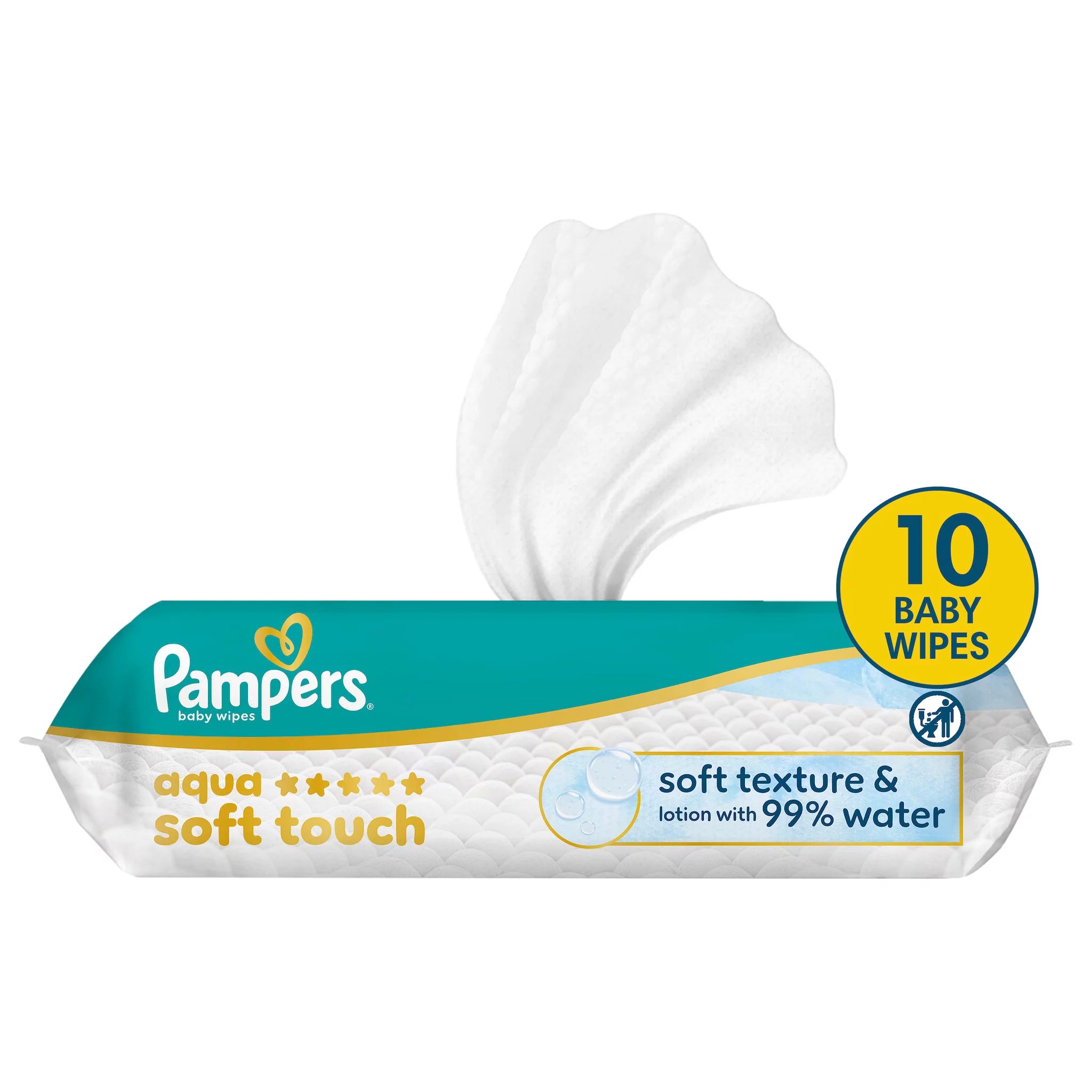 Pampers Feuchte Tücher Harmonie Aqua Reisepack